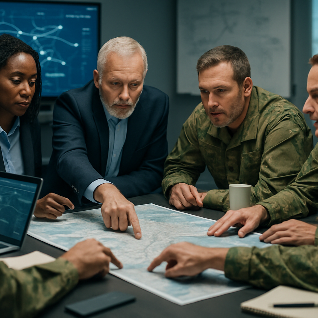 Alliierte Koordinierung planen: NW Army berät Behörden