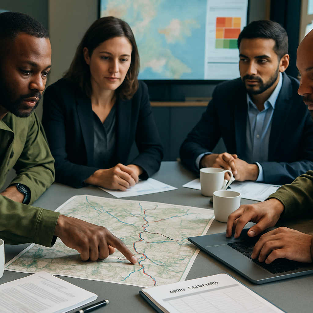 Risikoanalyse und Priorisierung in Sicherheitsplanung – NW Army